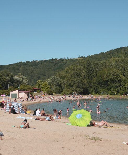 Espace baignade du Wam Park de Condrieu